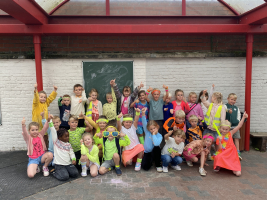 Fluodag op school (Strapweek)